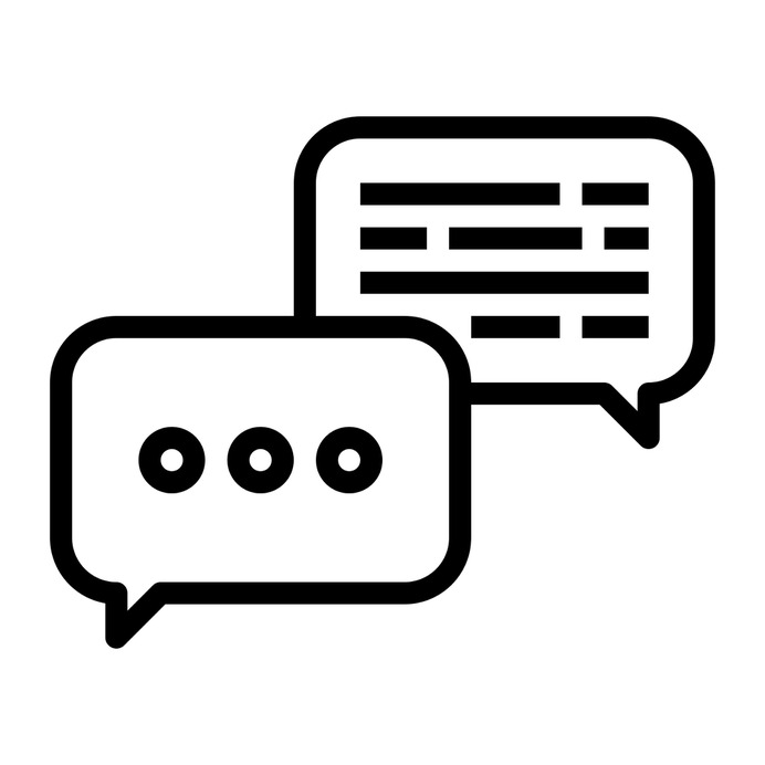 See more icon inspiration related to talk, idea, teamwork, brainstorm, discussion, talking, people, ideas, brainstorming and business and finance on Flaticon.