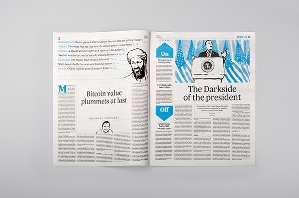 layout, newspaper