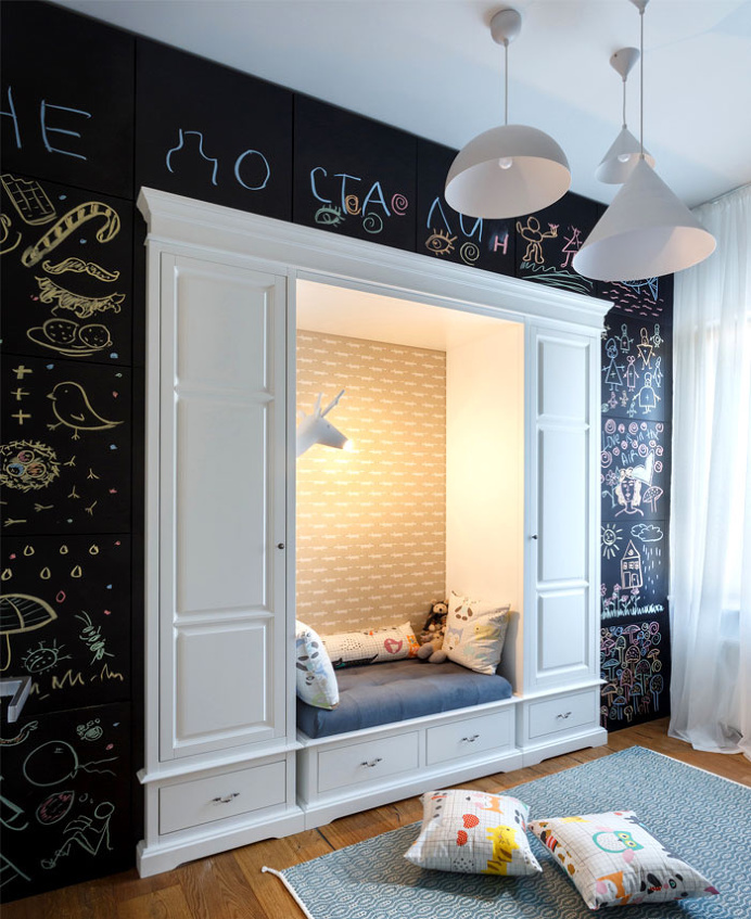 Contemporary Apartment by SVOYA - #decor, #interior, #home