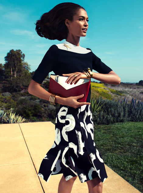 Joan Smalls by Camilla Akrans for Vogue US #model #girl #look #photography #fashion #style