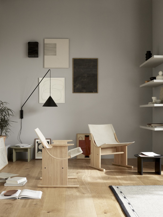 Sling Lounge Chair by Industrial Facility