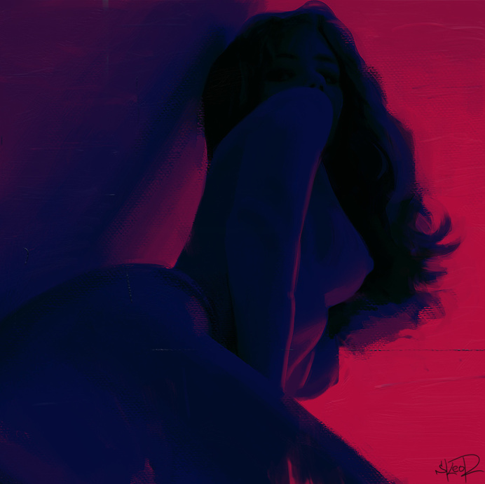 girl illustration tony skeor