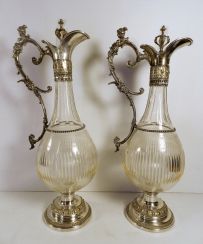 Lot 6750 two decanters