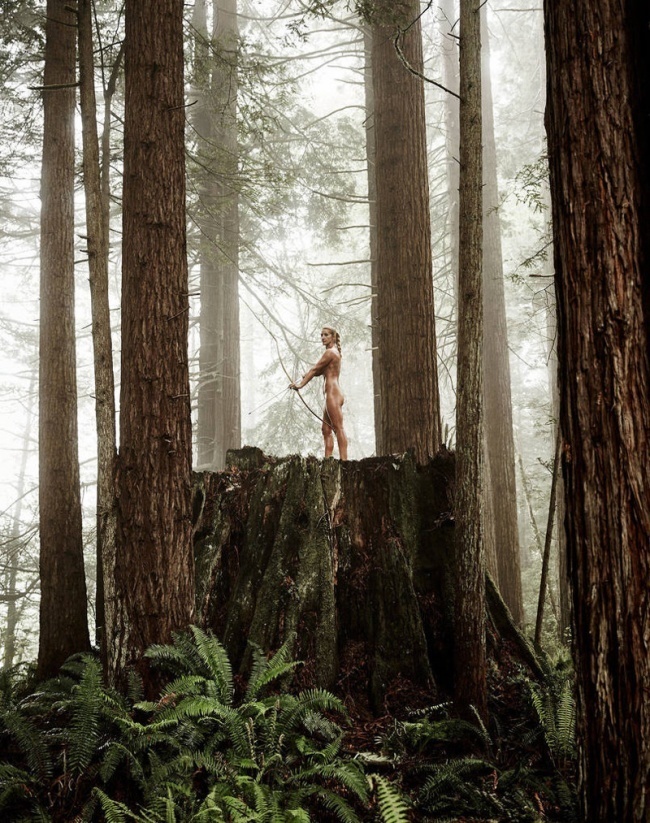 #bow #bend #forest #body #athletes #photo