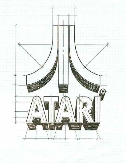 Friday find: Atari logo #logo #guidelines #atari