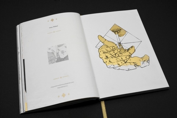 Nem tudo o que reluz xc3xa9 ouro on Behance #smoke #screenprint #drawing #illustration #gold #heymikel