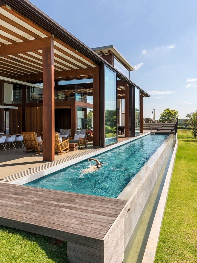 Modern Residence in Sao Paulo Defined by Architecture Symmetry 10