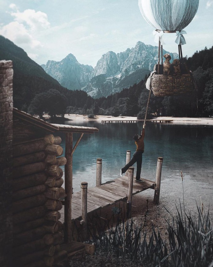 Dreamlike Photo Manipulations by Shaun Ryken