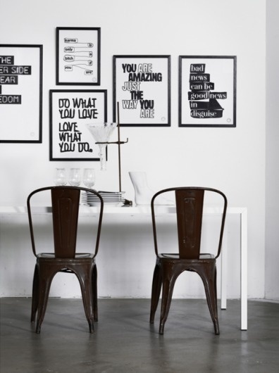 From Scandinavia with love - design & style (Graphic prints by Swedish Therese Sennerholt. ...) #interior #print #design #scandinavian
