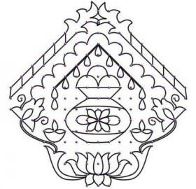 Pulli Kolam Designs