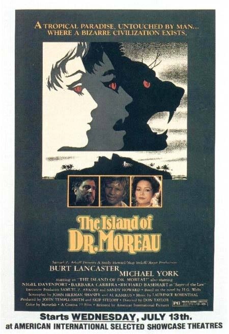 island_of_dr_moreau #movie #horror #poster