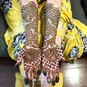Bridal Mehendi Design Ideas