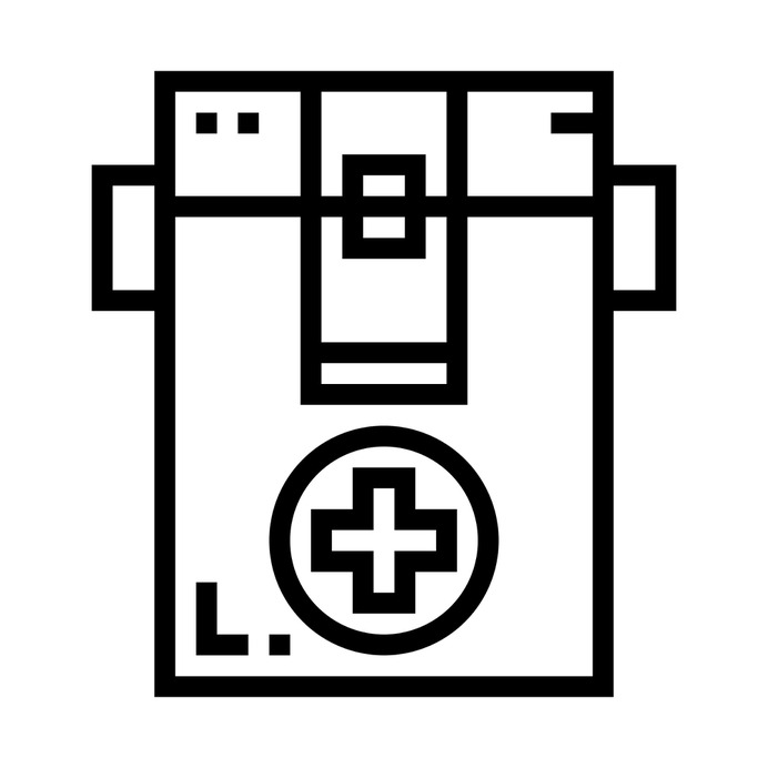 See more icon inspiration related to healthcare and medical, hospital, emergency, first aid kit and medicine on Flaticon.