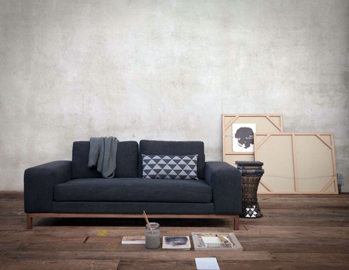 Classic Line Sofa with Pure Lines - #decor, #interior, #homedecor,