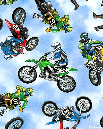 dirtbike blue