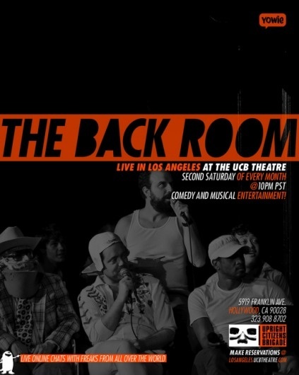 The Back Room Flier #upright #citizens #flier #the #comedy #back #dodaro #ucb #jen #room #brigade