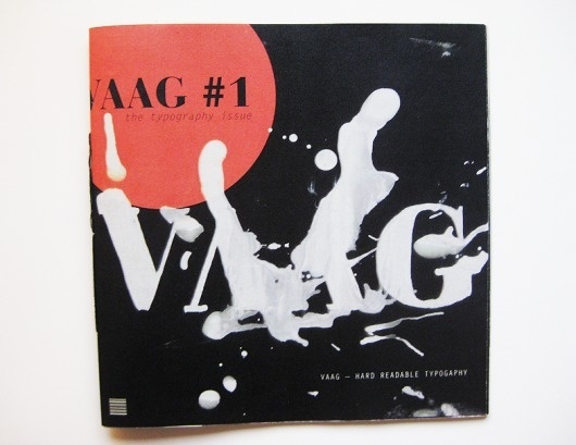 VAAG Magazine | subform— #ink #dennis #print #de #cover #vaag #vries #subform #magazine #typography