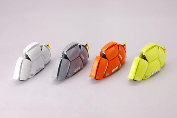 bloom: a folding helmet for emergency evacuation by toyo safety #helmet