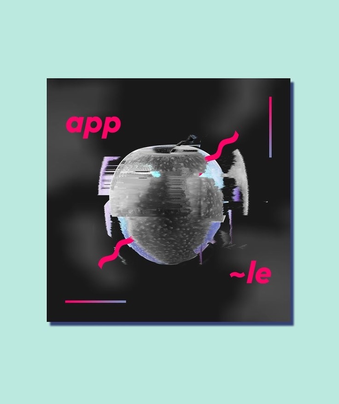 Glitch anything #leggo #abstract #glitch #cover #fruits #apple #colors