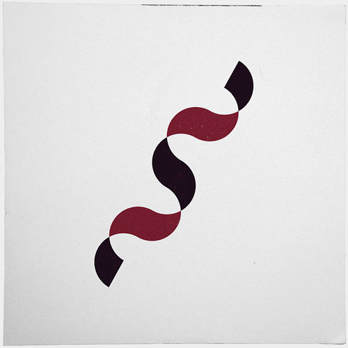 #271 Ribbon – A new minimal geometric composition each day