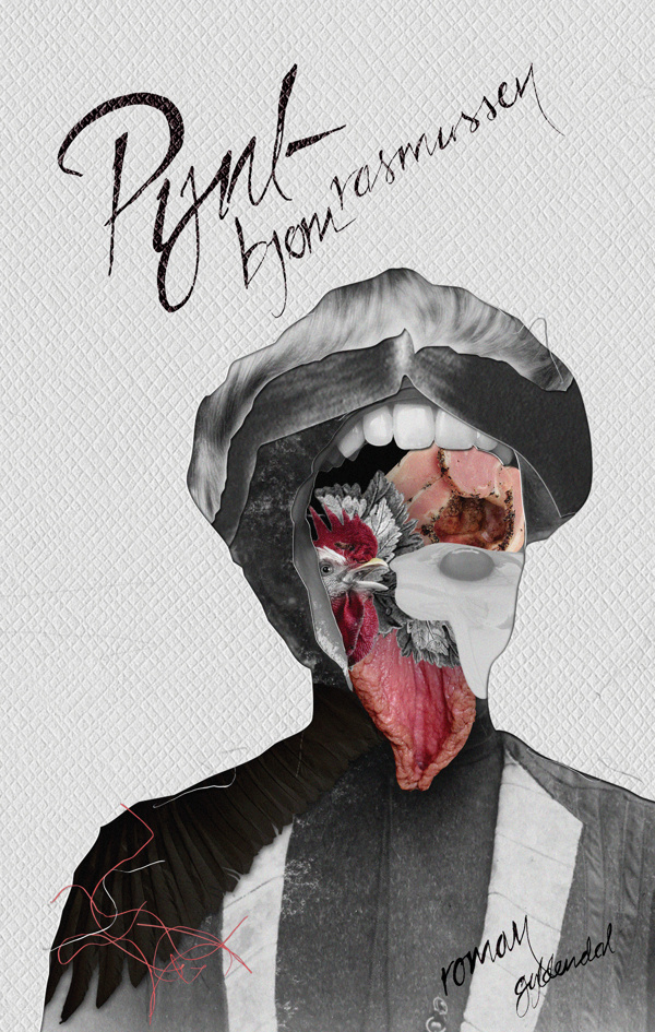 Pynt on Behance #food #vagina #meat #portrait #face #collage
