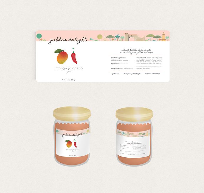 Jam Maker Identity Branding: Gables Delight on Behance
