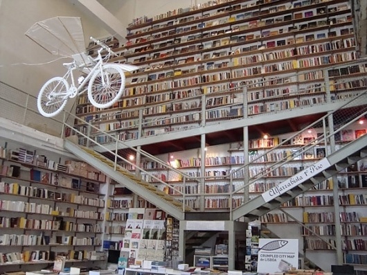 Flavorwire » The 20 Most Beautiful Bookstores in the World #bookstore #devagar #lisbon #ler