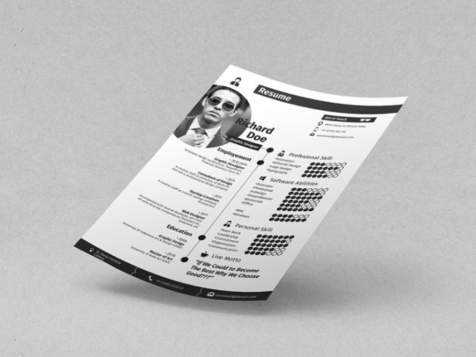 Free Cool Resume Template