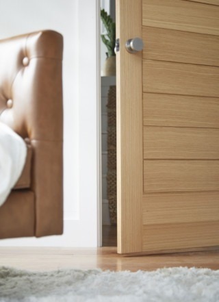 Low angle door detail