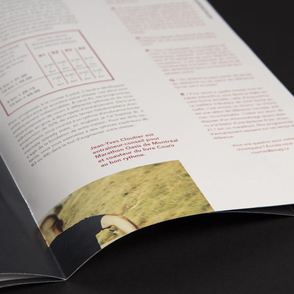 KMAG on Behance #run #kmag #print #design #runner #brochure #layout #magazine