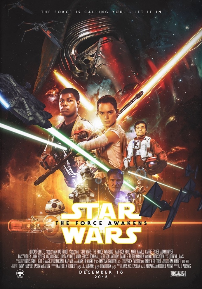 Star Wars example #130: Star Wars: The Force Awakens