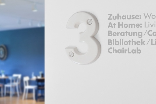 Vitra – VitraHaus 2009 | Retail | Graphic Thought Facility #interior #signage #typography