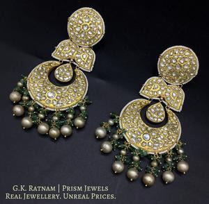 Chand Bali - gold diamond polki kundan meena jadau jewellery