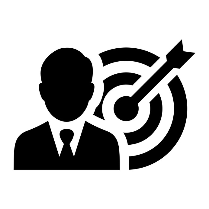 See more icon inspiration related to target, businessman, man, arrow, targeting, business, people and pointing on Flaticon.