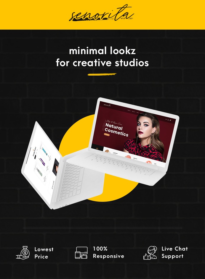 #Senorita - #Beauty & #Cosmetics – #Prestashop #Responsive #Theme | #TemplateTrip #eCommerce #Website #Design #Template