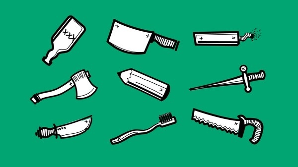 some comic weaponology #jail #weapons