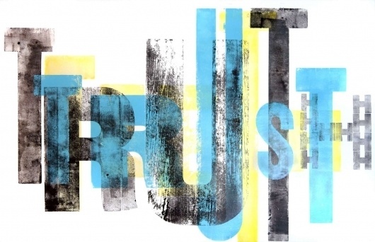 Faust | We're Graphic Designers. We're Very Good. Everybody Says So. #prints #bob #poster #woodtype #faust
