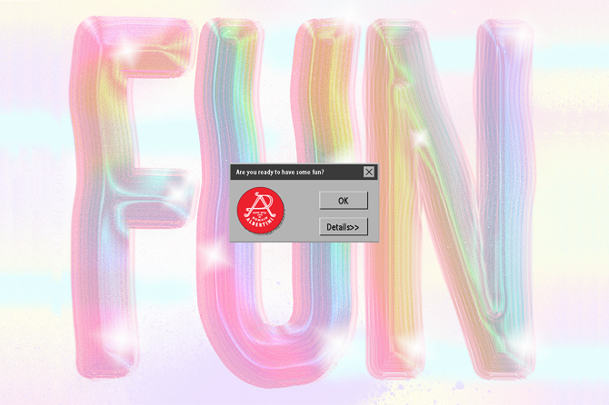 #poster #graphicdesign #romainalbertini #illustration #neon #fun #typography #pink #web