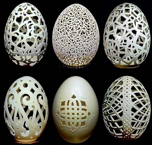 Eggshell Carvings by Gary LeMaster | Oddity Central - Collecting Oddities #egg #art