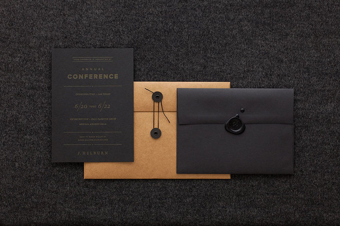 brick and mortarco via www.mr-cup.com #invite #print #black