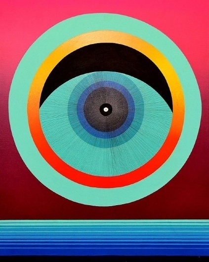 Amazing Paintings by Mark Warren Jacques | -::[robot:mafia]::- .ılılı. electronic beats ★ visual art .ılılı. #mark #jacques #eye #illustration #warren