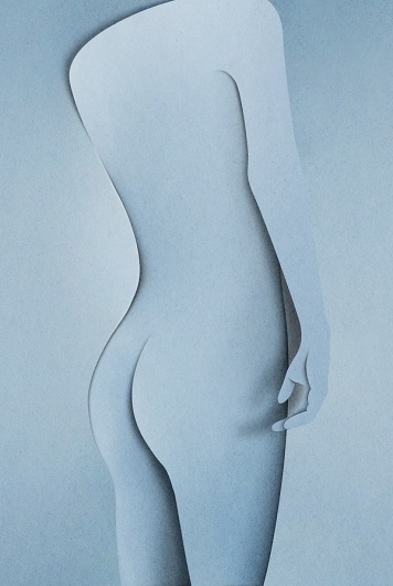 Eiko Ojala » Naked #cut #paper #art #naked