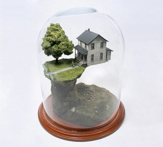 Worlds Under Glass by Thomas Doyle #doyle #house #world #thomas #art #miniature