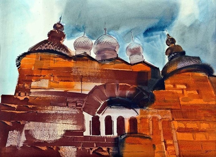 Beautiful Watercolor Paintings by Yuri Lomkov
