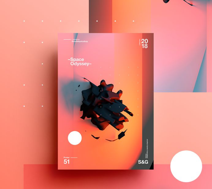 Show & Go | Poster Collection 2018 | Month 3 on Behance