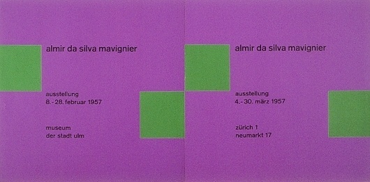 Almir Mavignier – Cartazes, 1957-2008 – Acervo Museu de Arte Moderna de São Paulo #color