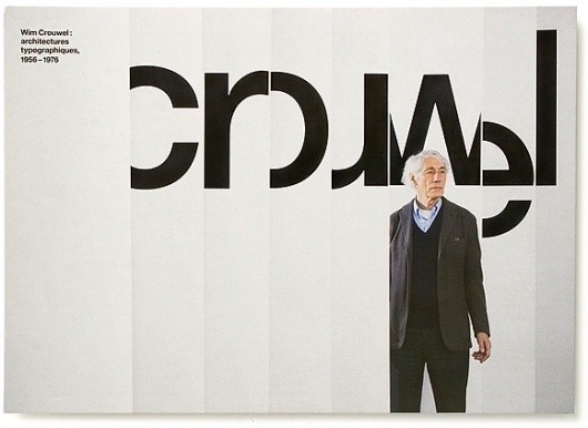 Typographic Architect. 1 - Experimental Jetset #typographiques #photography #crouwel #wim #architectures #typography