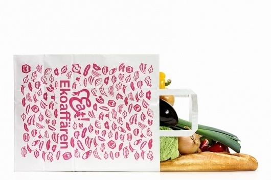Bedow — Examples of Work — Identity, Eat! Ekoaffären #bedow #graphic #identity