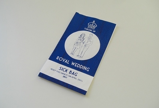 Creative Review - Pass the sick bag #bag #throne #sick #royal