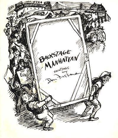 Backstage Manhattan #don #freeman
